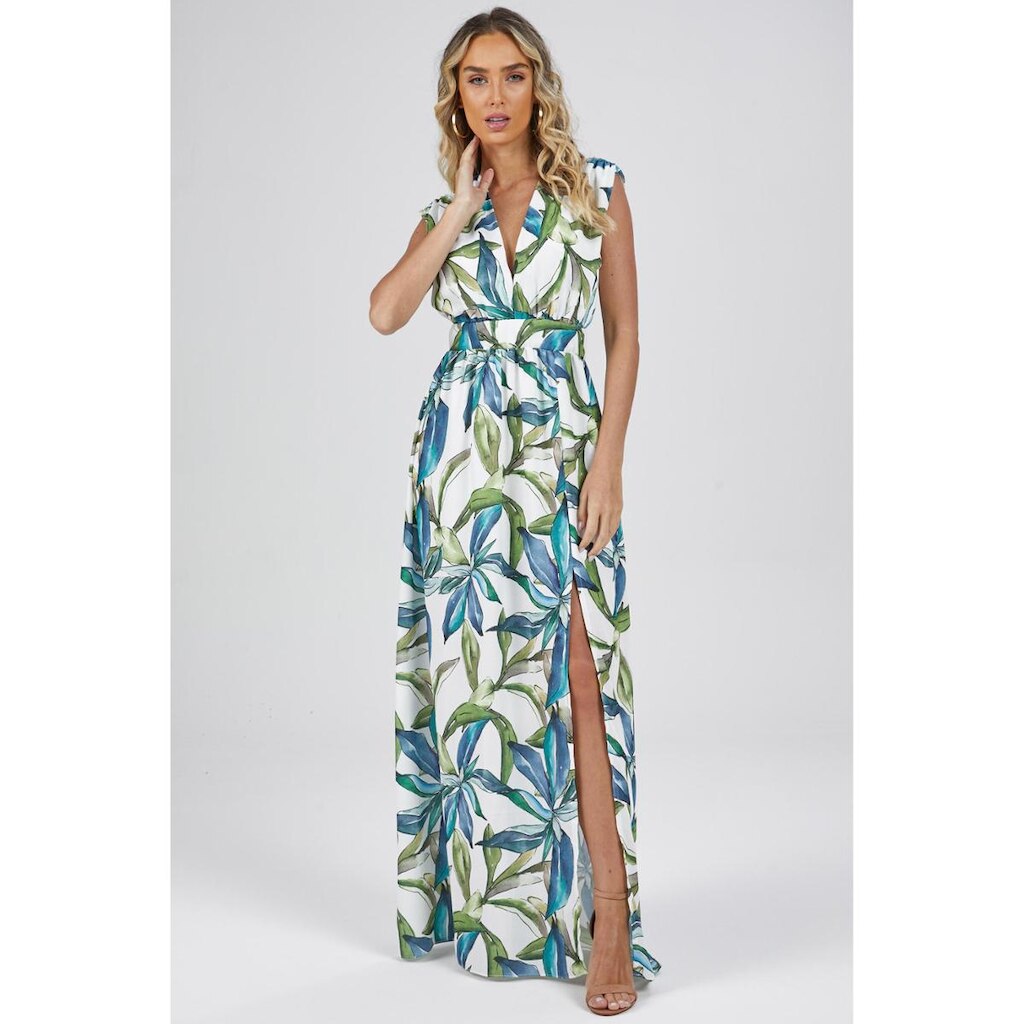 Vestido Longo PKS Estampado-GG