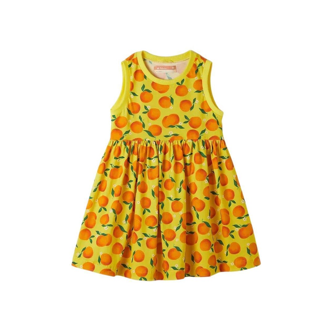 Vestido Malha Fábula Laranjinha
