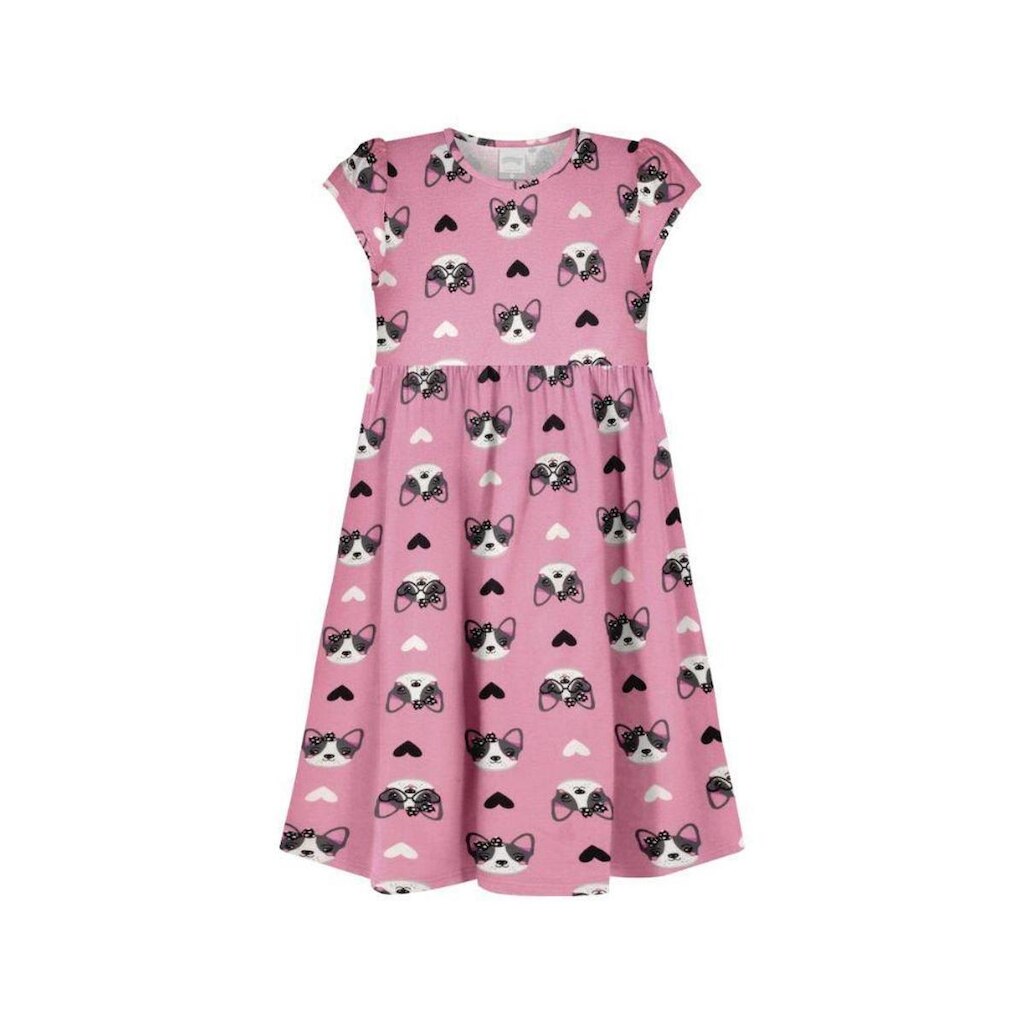 Vestido manga curta menina Alakazoo Ref 19526
