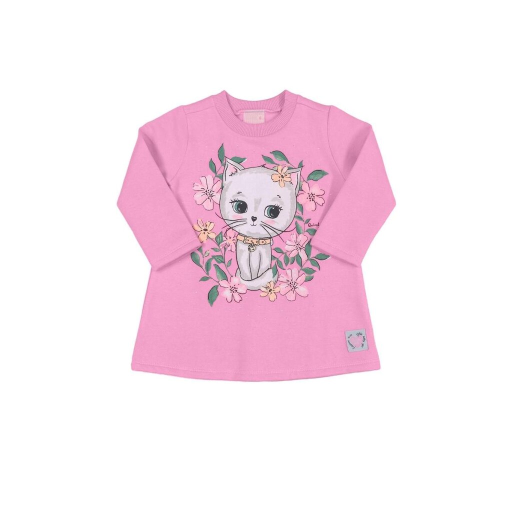 Vestido Manga Longa Bebê Quimby