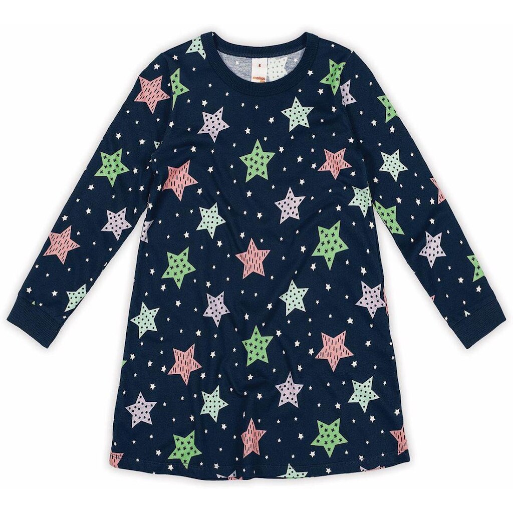 VESTIDO MARISOL MANGA LONGA ESTAMPADO