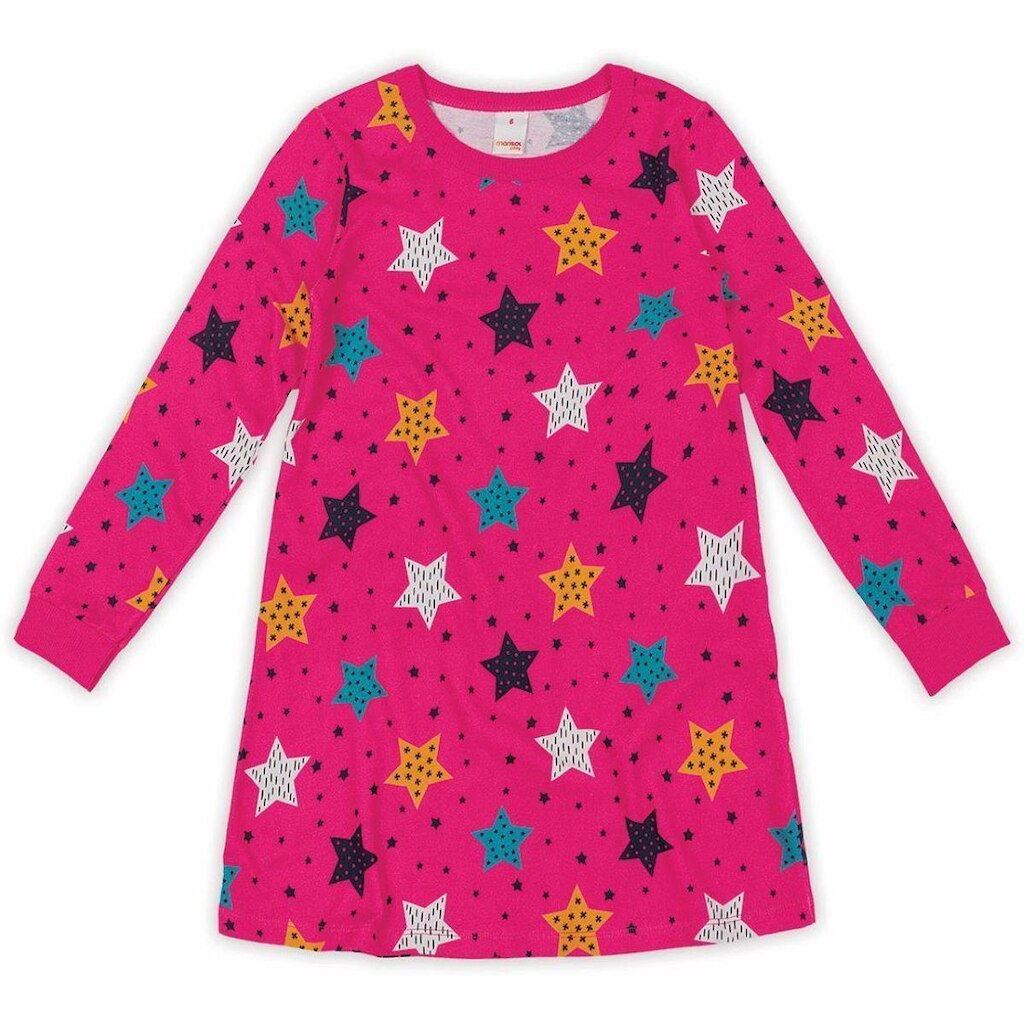 VESTIDO MARISOL MANGA LONGA ESTAMPADO