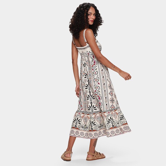 Vestido Midi Farm Adriele