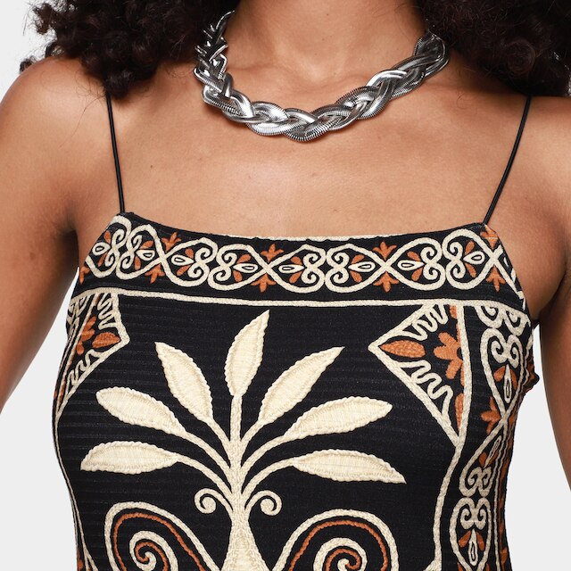 Vestido Midi Farm Adriele