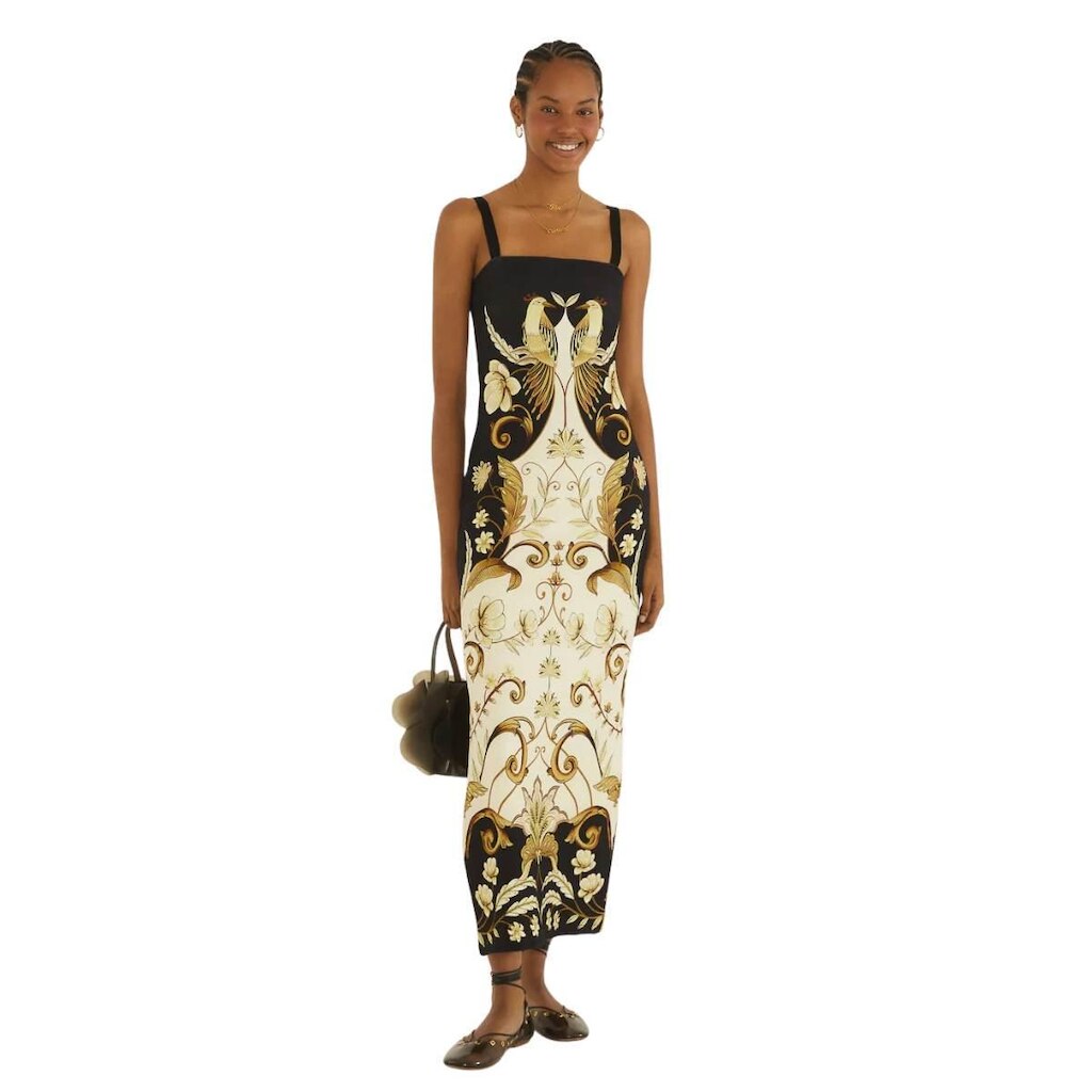 Vestido Midi Farm Rio Milena