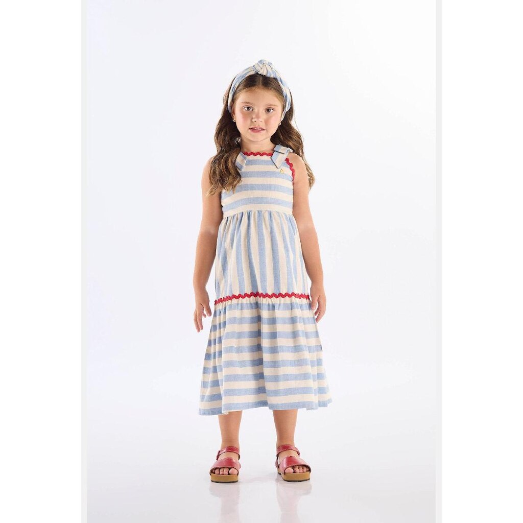 Vestido Midi Infantil em Algodão Up Baby