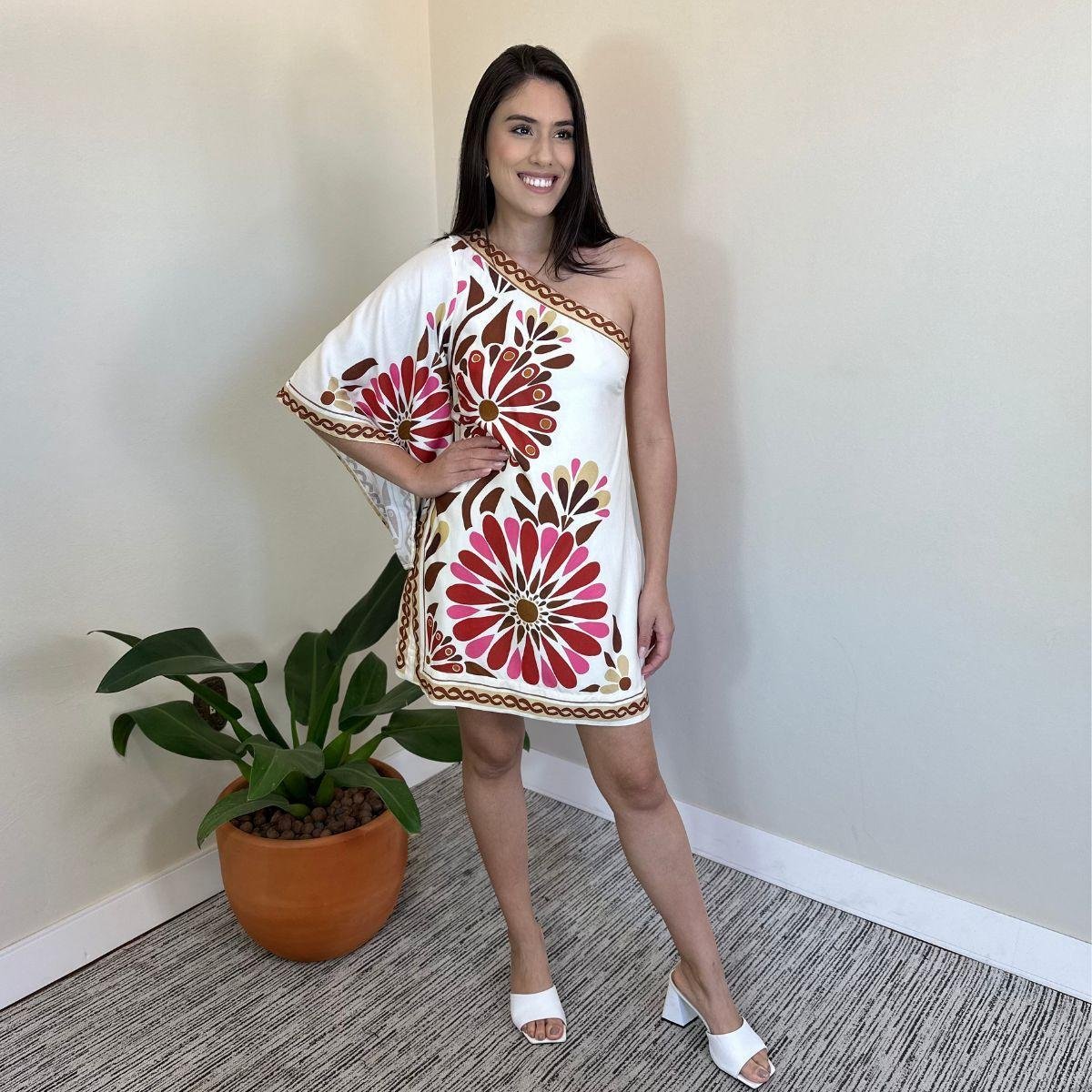 Vestido Ombro Só Florejo Farm