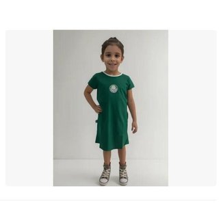 Vestido Palmeiras Infantil Licenciada Oficial Revedor PA0680