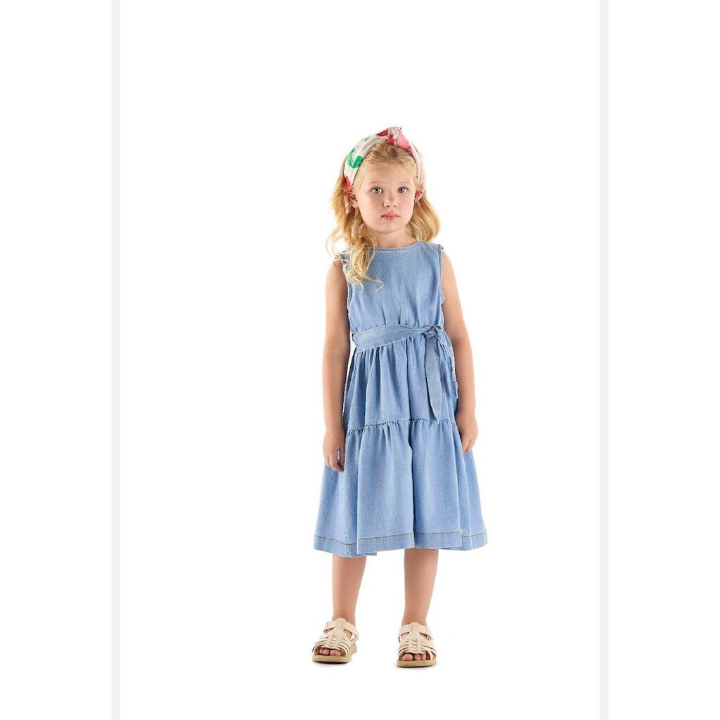 Vestido Regata Jeans Elastano Up Baby