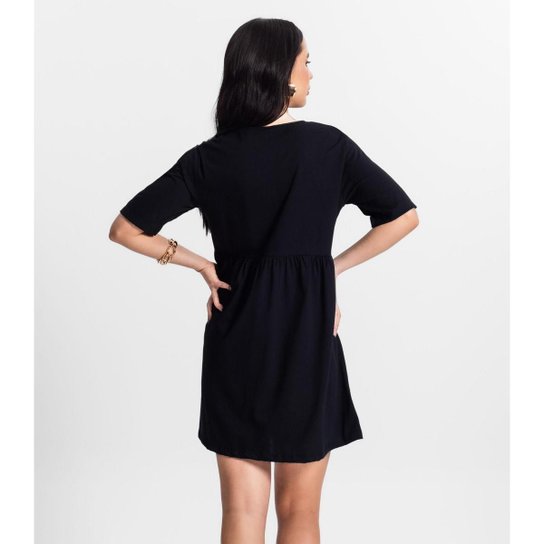 Vestido Select Liso Feminino