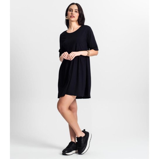Vestido Select Liso Feminino
