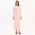 Vestido Super Midi Easy Lança Perfume Ml Feminino - Rosa