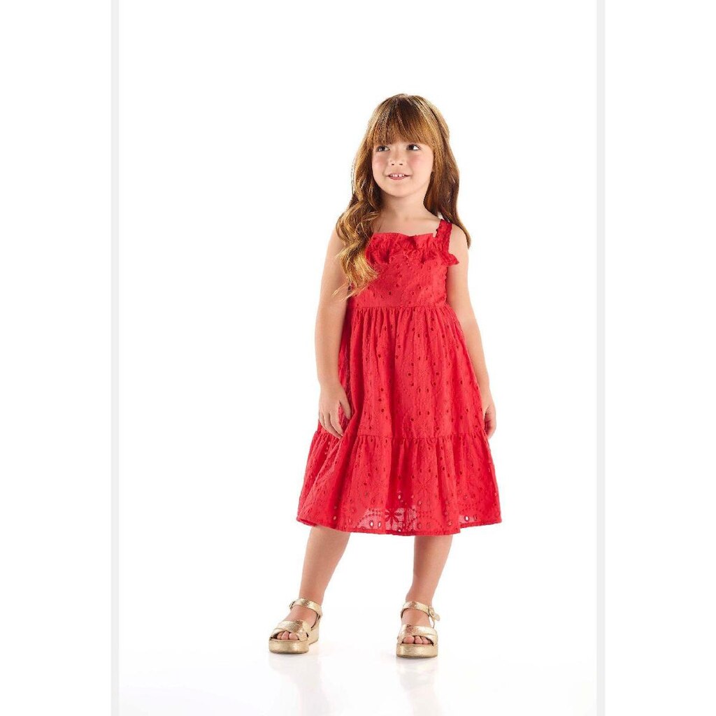 Vestido Tecido Laise Forrado Up Baby