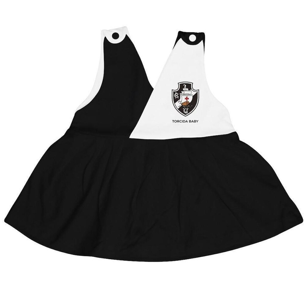 Vestido Torcida Baby Vasco 005 C Infantil