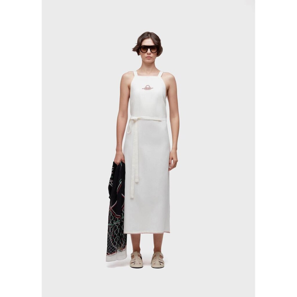 Vestido transpassado knot OSKLEN