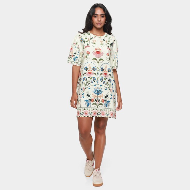 Vestido Tshirt Farm Jardim Beleza