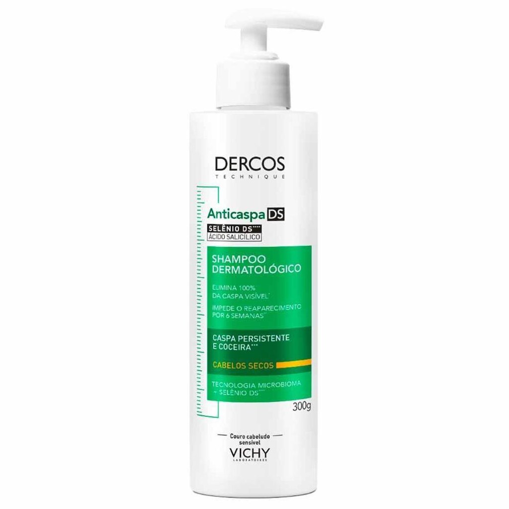 Vichy Dercos Shampoo Anticaspa DS - Cabelos Secos 300g