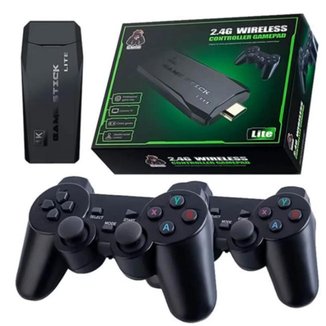 Video Game 4K HDMI Portatil Retrô Clássico sem Fio Gamepad 10.000 Jogos