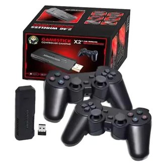 Video Game Stick Retrô 30 Mil Jogos HDMI 4K Portátil 64gb Wireless 2.4G