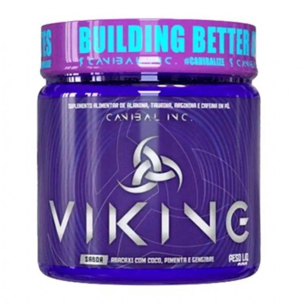 Viking Pre Workout - 300g Abacaxi com Coco - Canibal