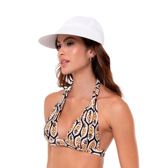 Viseira Boné Uv Branco Movimento