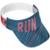 Viseira para Corrida HUPI Run Lines - Azul