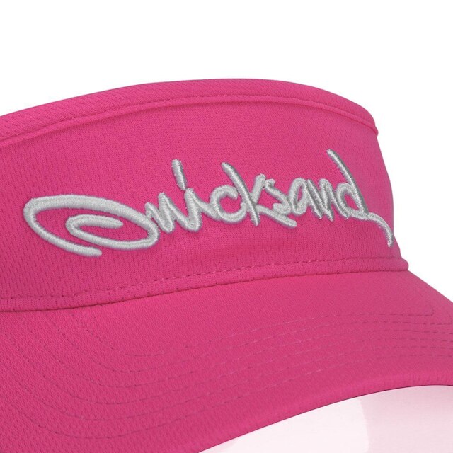 Viseira Quicksand Bordada Rosa e Branca