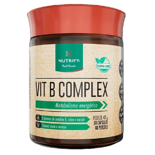 Vit B Complex - Nutrify 60 cápsulas