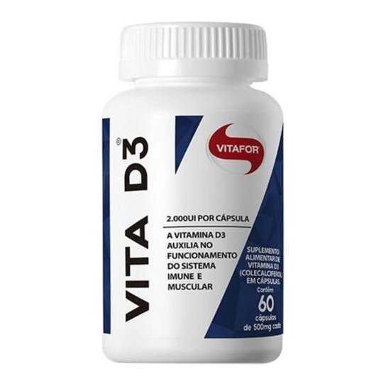 Vita D3 - 60 Cápsulas - Vitafor é ruim? Vita D3 - 60 Cápsulas - Vitafor é boa?