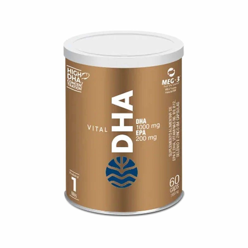Vital DHA 10/50 - 60 Cápsulas - Vital Âtman