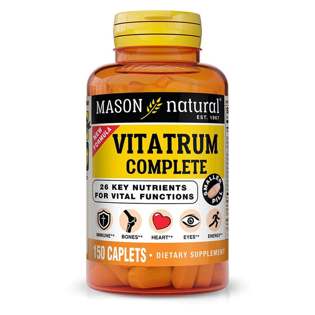 Vitamin Mason Natural Vitatrum Complete 150 Comprimidos para Imunidade