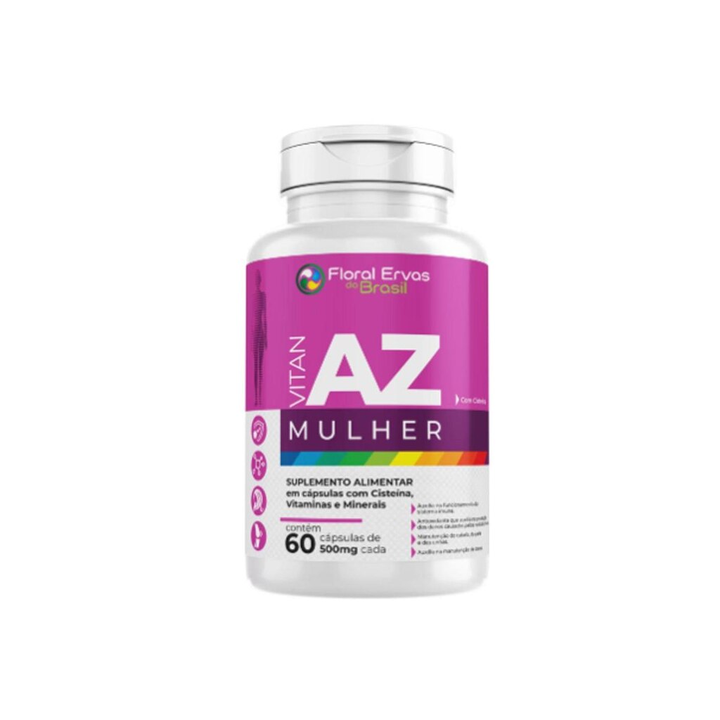 Vitamina A-Z Mulher 600 mg 60 cps Floral Ervas