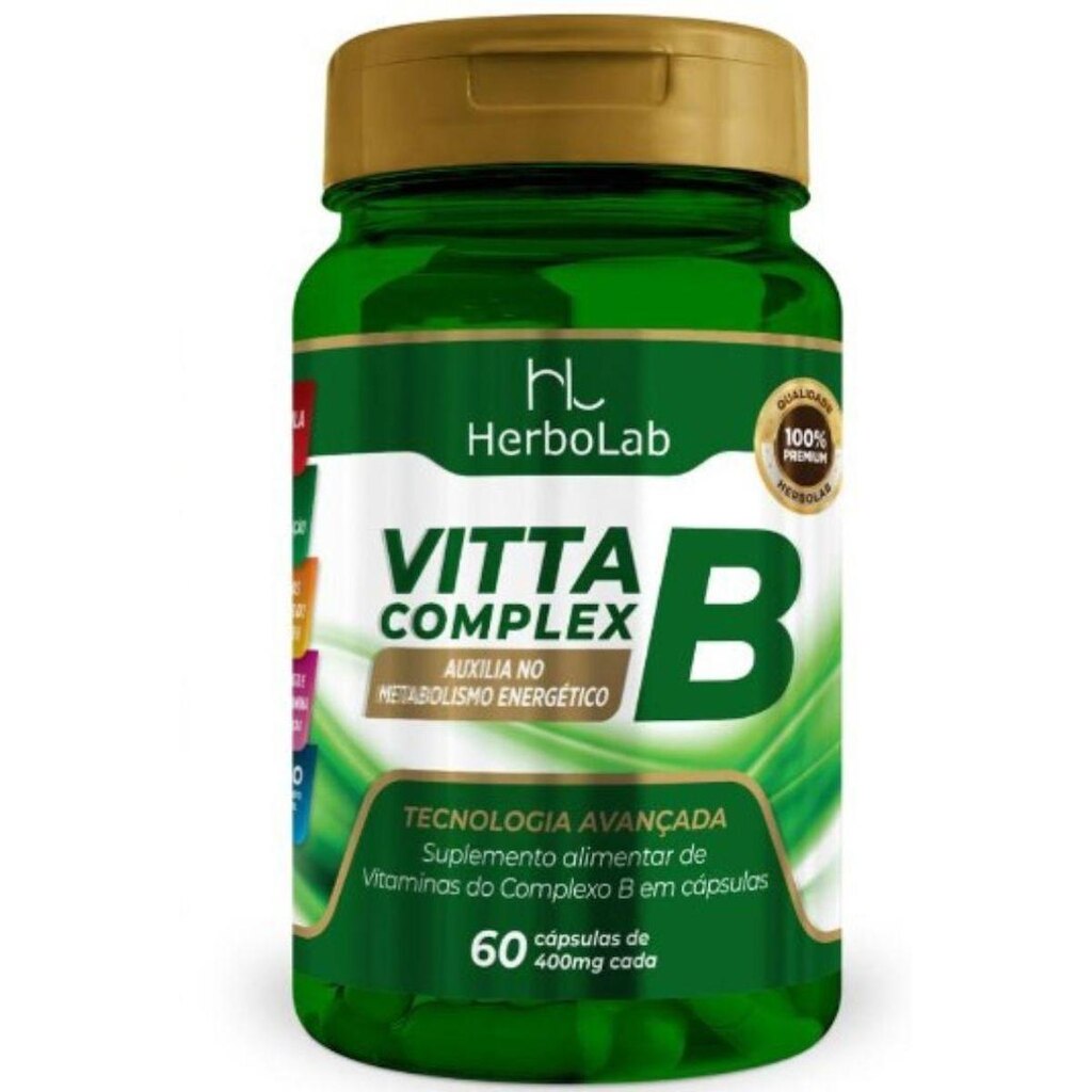 Vitamina B Todas As Vitaminas Complexo B Alta Concentração