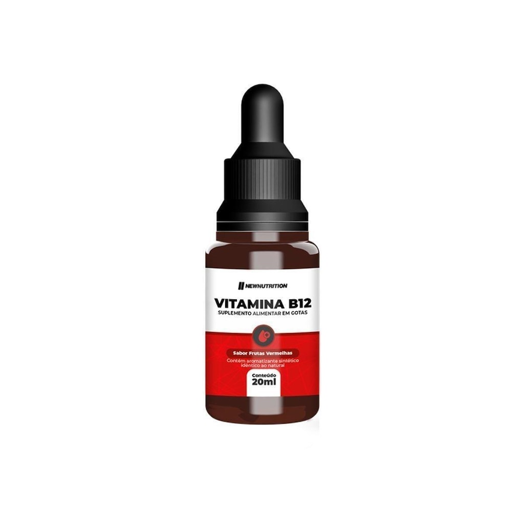 Vitamina B12 - 20ml Frutas Vermelhas - NewNutrition
