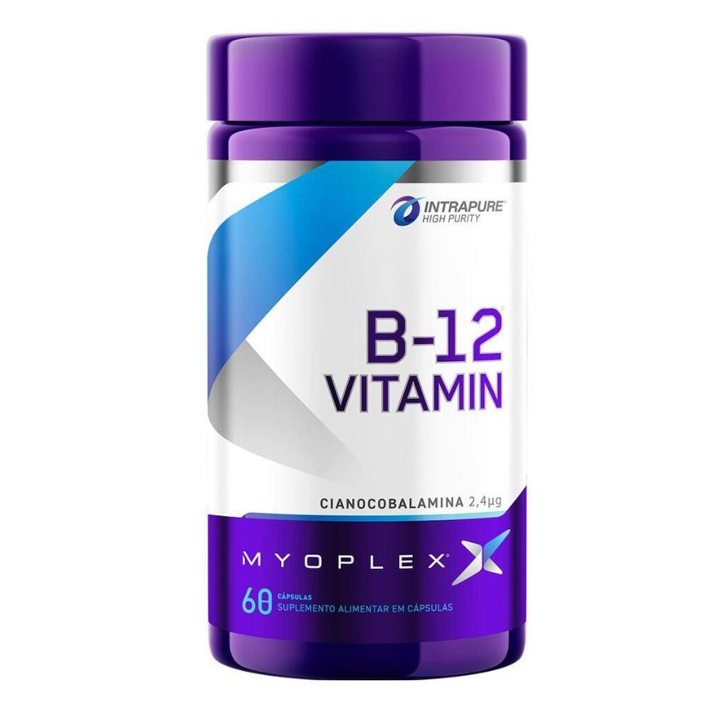 Vitamina B12 Cianocobalamina 2,4ug 60 Capsulas Myoplex