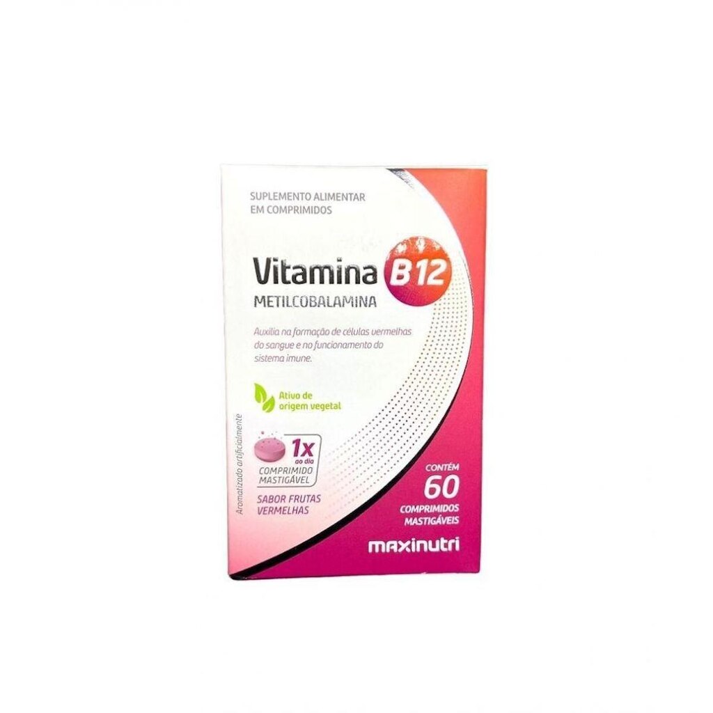 Vitamina B12 Comprimidos Mastigáveis (60 comp)