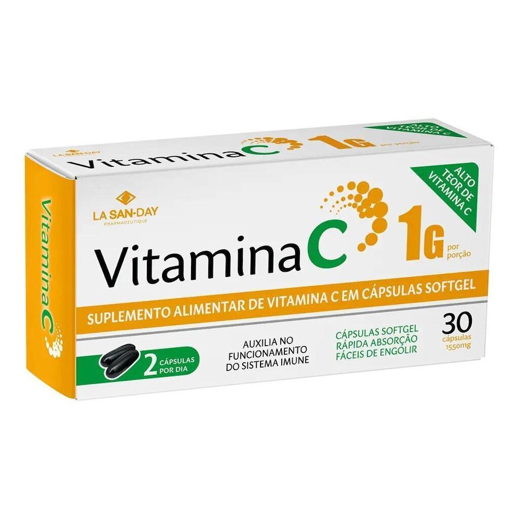 Vitamina C 30 Cápsulas La San Day