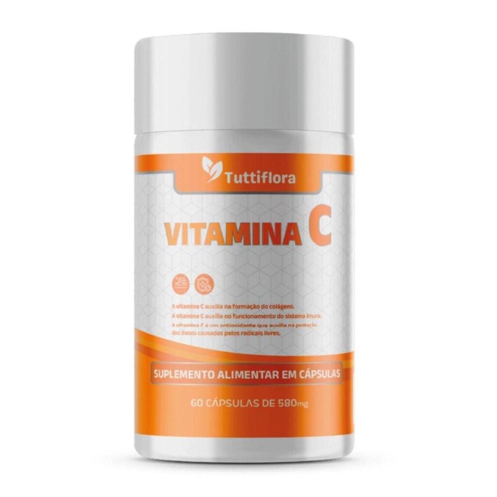 Vitamina C 580mg 60 Cápsulas TuttiFlora