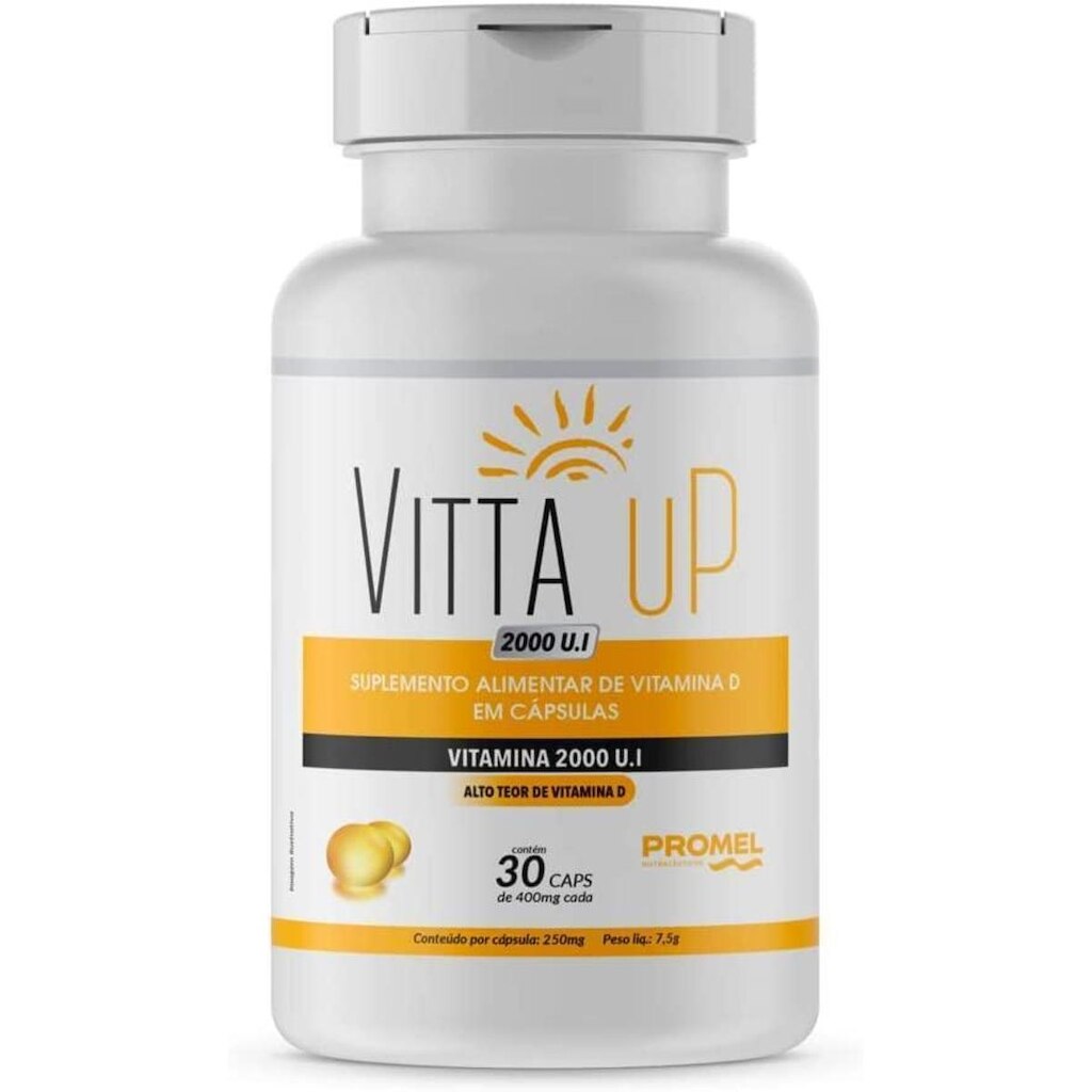 Vitamina D 2000 U.I 30 Capsulas de 500mg Promel