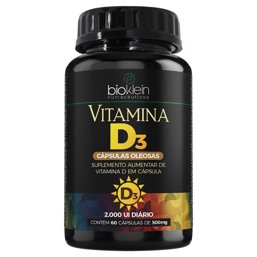 Vitamina D3 2000ui 60 Softgels Bioklein