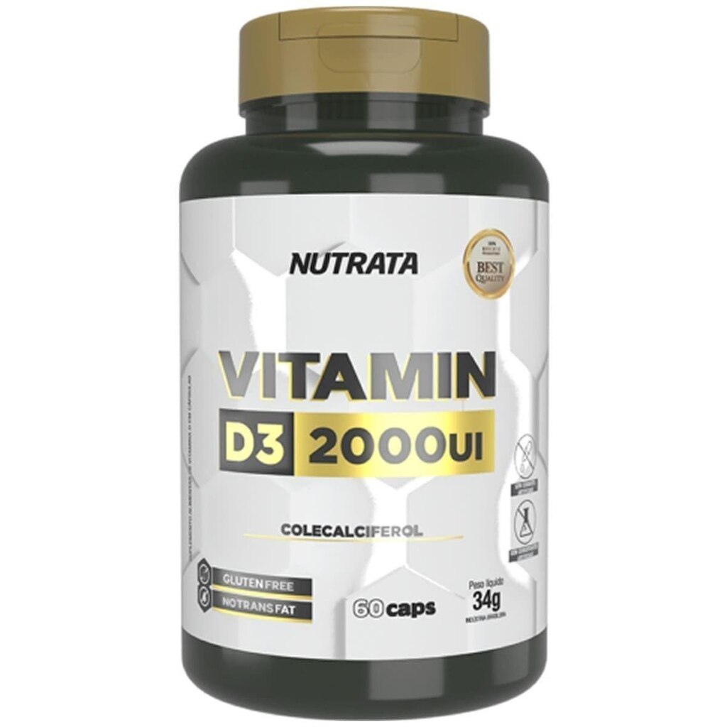 Vitamina D3 Nutrata Nature 60 Cáps