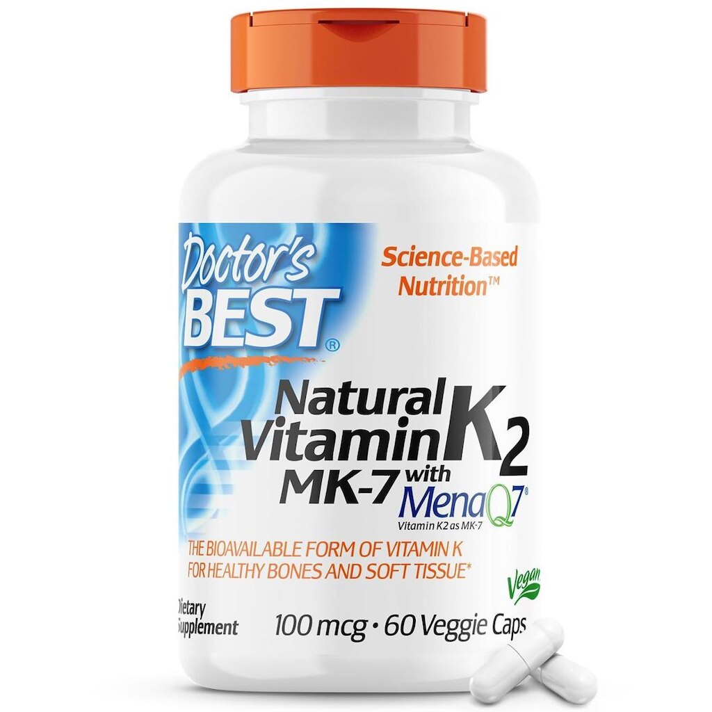 Vitamina K2 Mk-7 Com Menaq7 60 Unidades