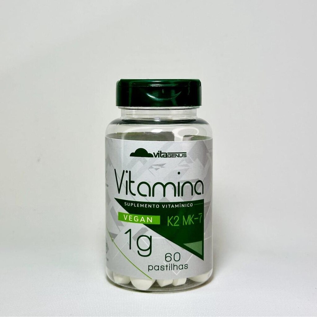 Vitamina K2 MK-7 Vegano 100Mcg (60 Tabletes)
