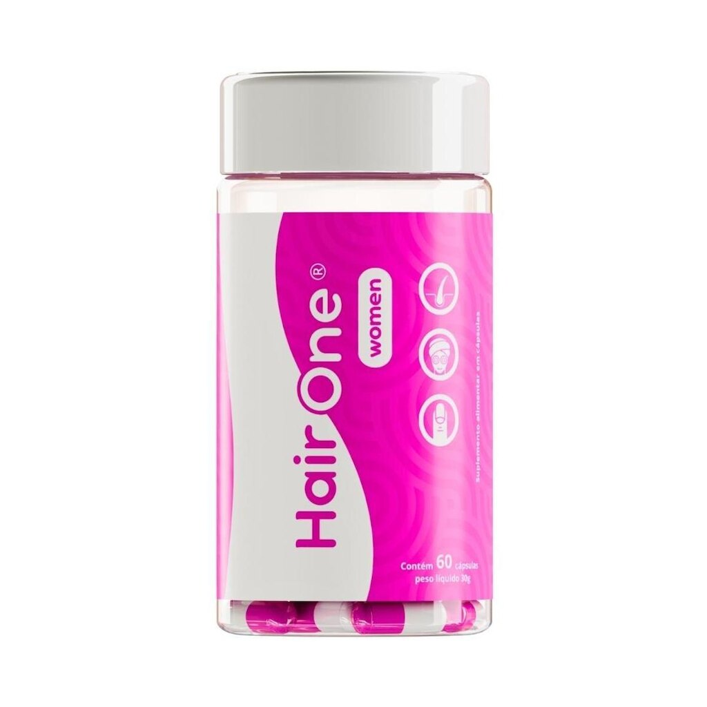 Vitamina para Cabelos e Unhas Pele e Crescimento Capilar com Biotina, MSM e Minerais