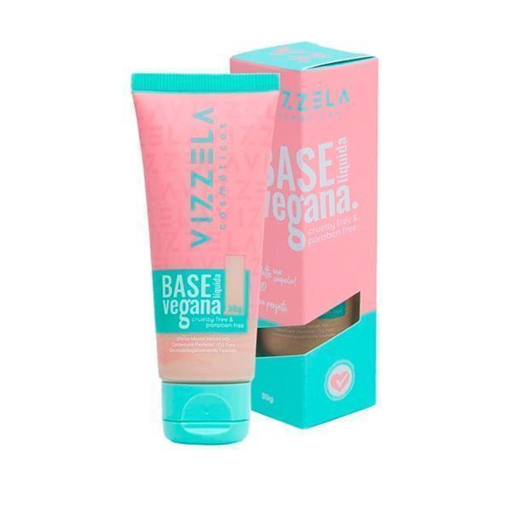 Vizzela Cosméticos 08 Base Líquida 30G