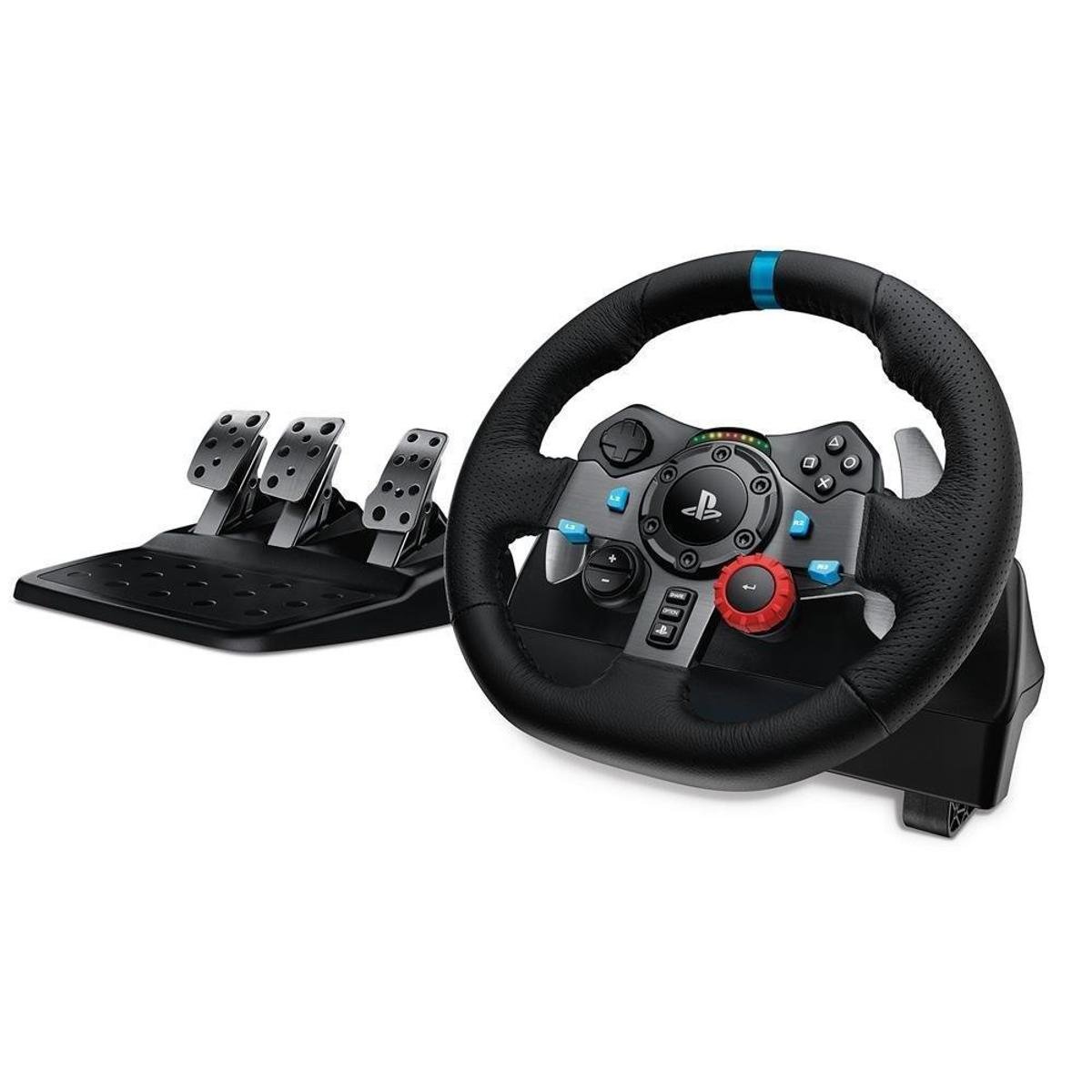 Volante Logitech G29 Driving Force Para Ps5 Ps4 Ps3 E Pc 941000111 Preto