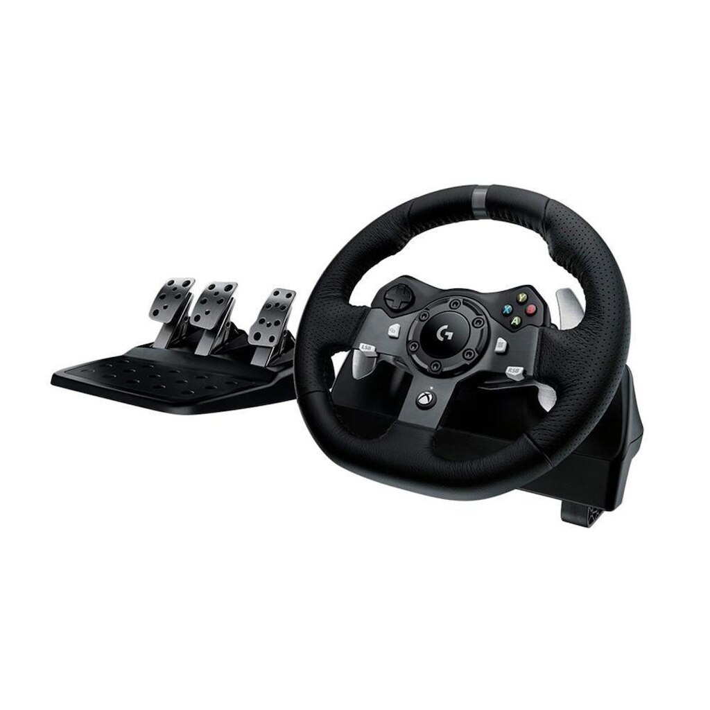 Volante Logitech G920 Driving Force para Xbox Series X|S, Xbox One e PC-941-000122