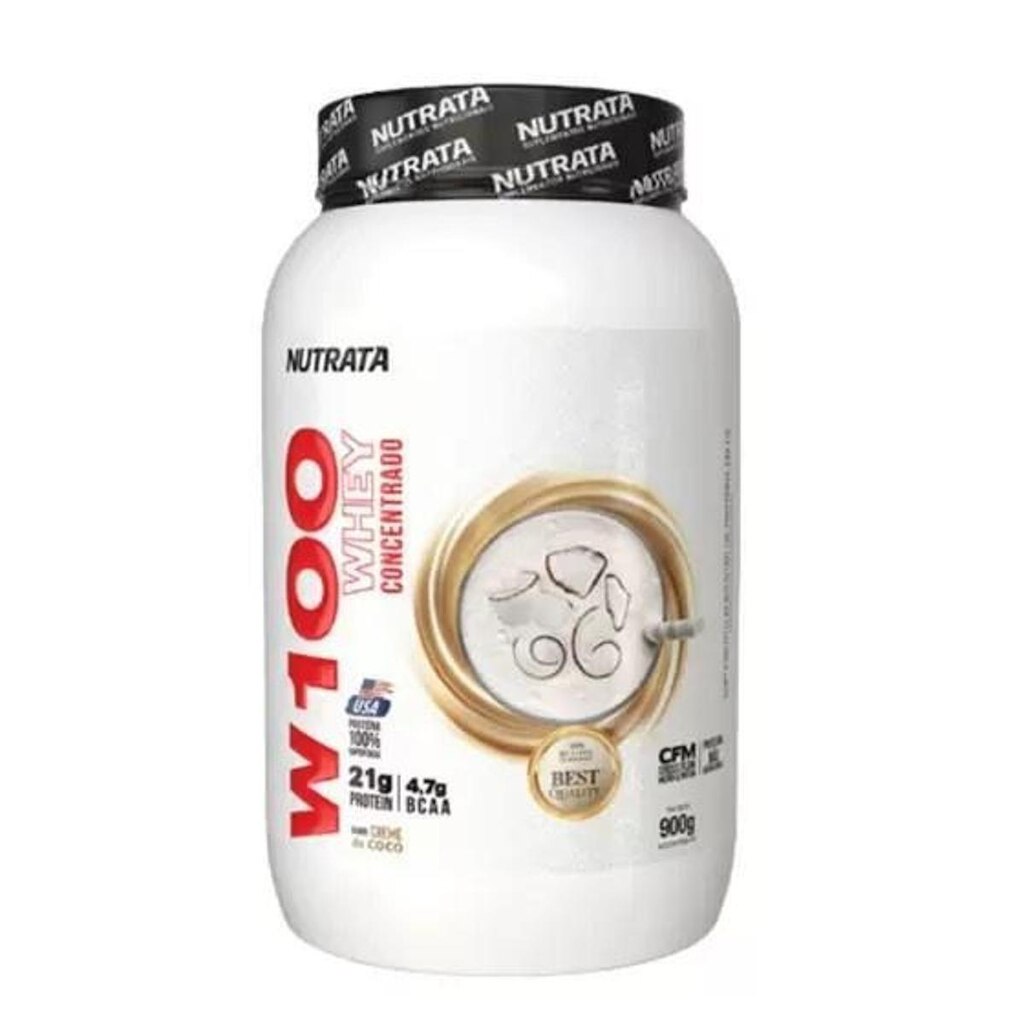 W100 Pote 900g Creme de Coco - Nutrata
