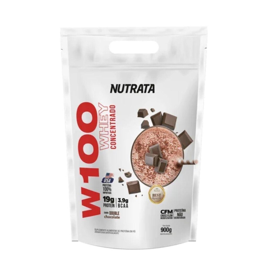 W100 Whey Refil 900g Nutrata