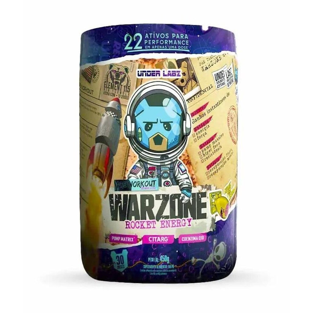 Warzone Rocket Energy Under Labz - 450g